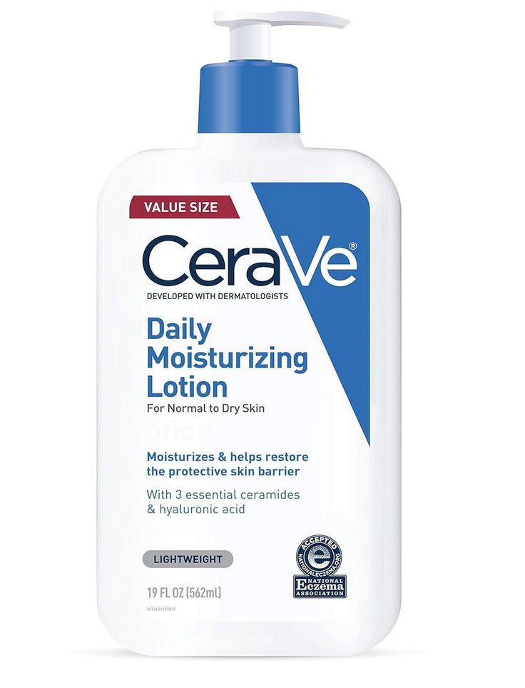 CeraVe Daily Lotion with Ceramides & Hyaluronic Acid | Face & Body 473 ML
